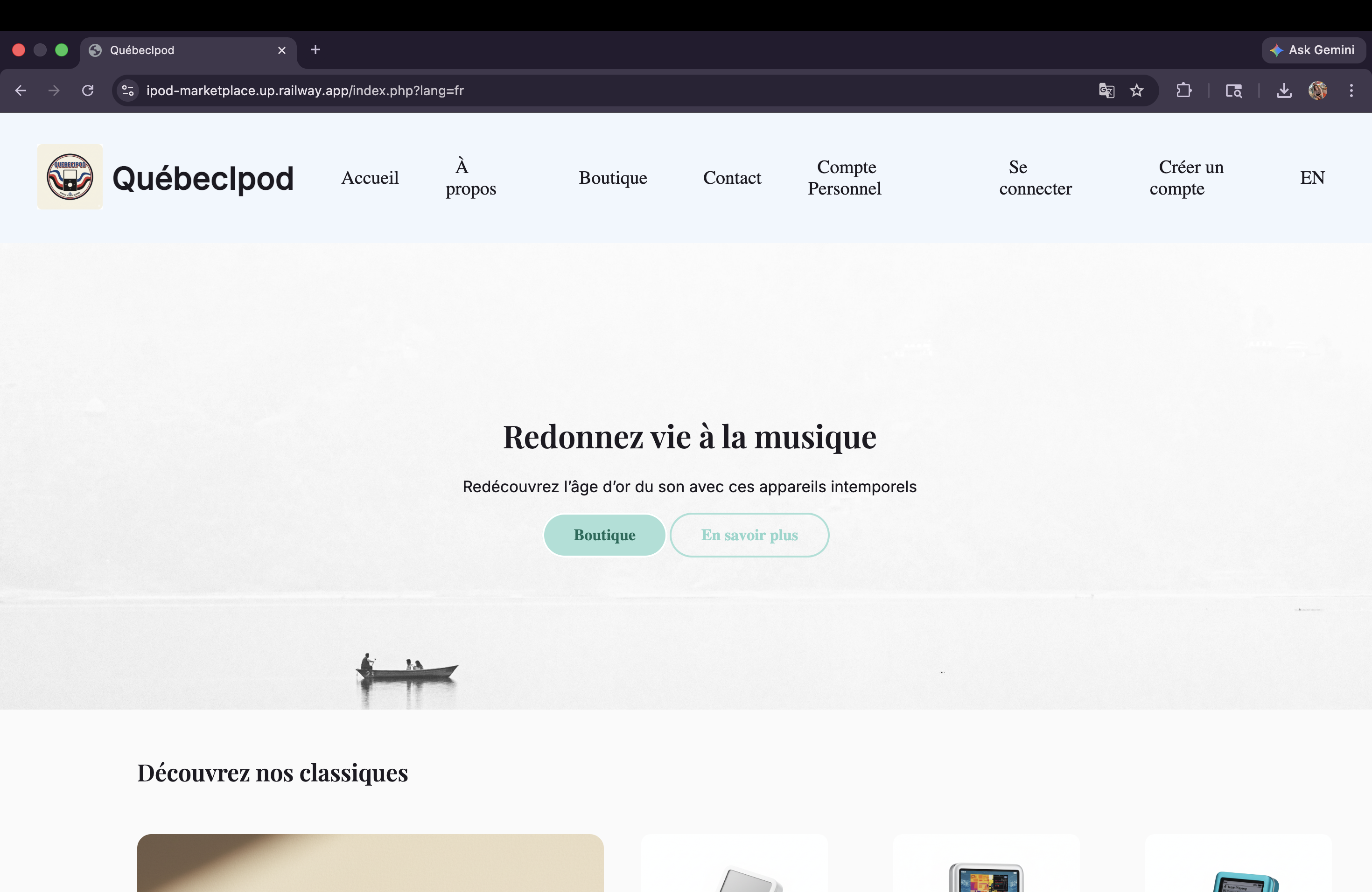 Québecipod home